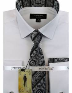 SHIRT TIE AND HANKIE SET