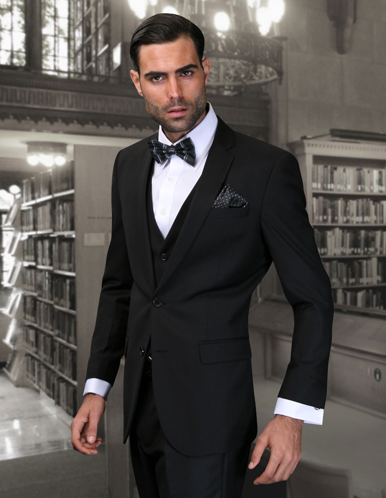 Mens Slim Fit Suit Images : Men's Dark Charcoal Twill Slim Fit Suit ...