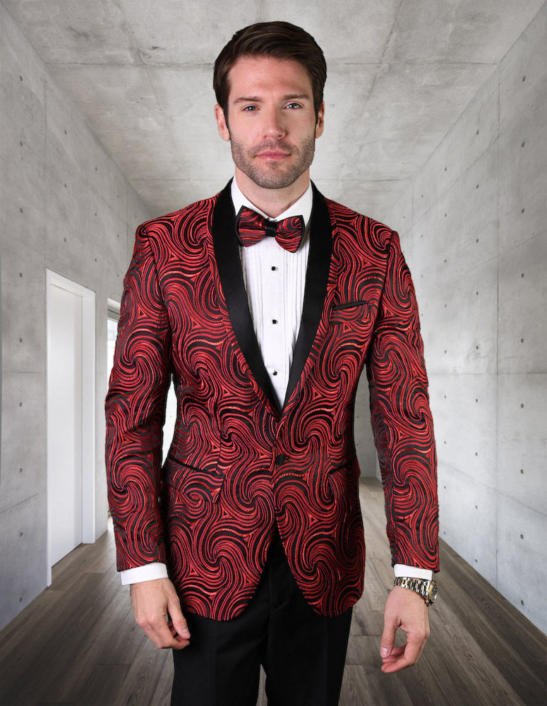 Fancy Jacket With Matching Bow Tie, StatementSuits.com