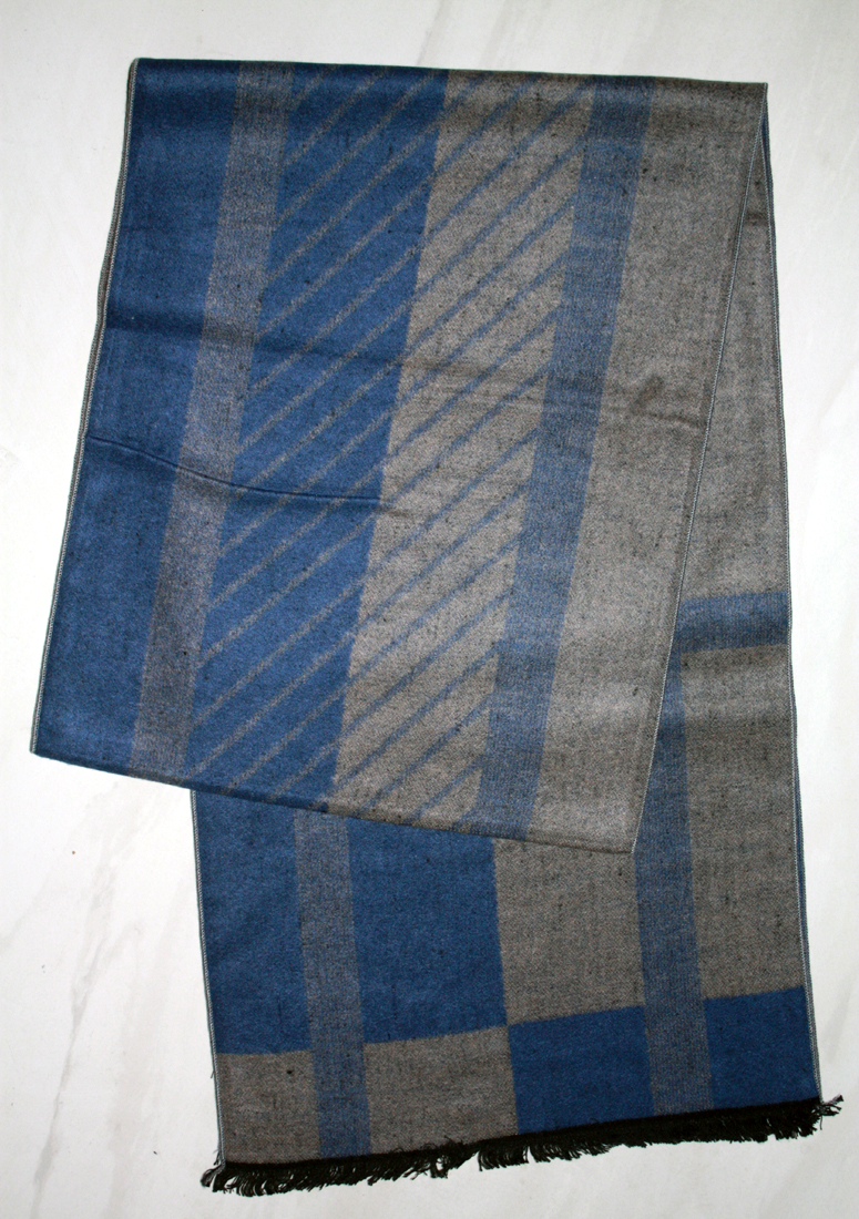 SCARF-BLUE-GRAY