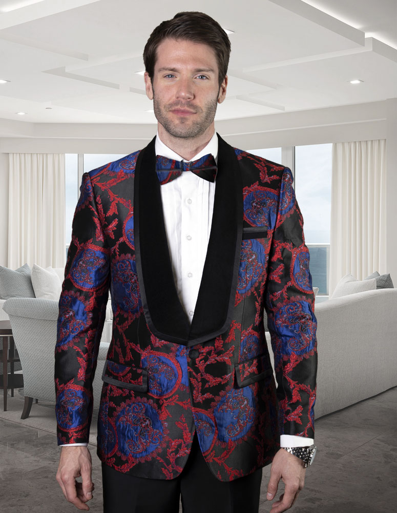 Fancy Jacket With Matching Bow Tie, StatementSuits.com